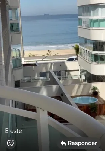 Prédio novo em Piratininga com 2 suítes, sala, cozinha americana e varanda com vista-mar