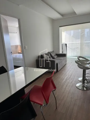 Apartamento para locação na Vila Cordeiro, São Paulo-SP: 1 quarto, 1 suíte, 1 sala, 1 banh