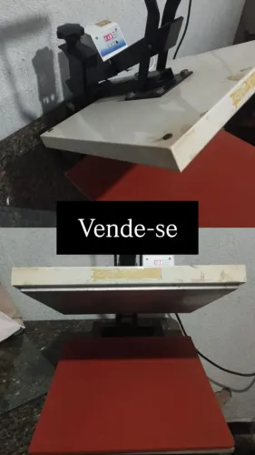 Prensa Plana Sublimação