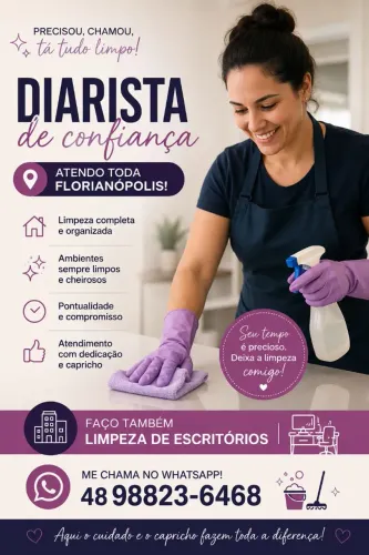 Diarista - faxineira 