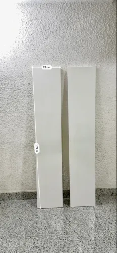 Par de Prateleiras Brancas 1,80m x 30cm - Ótimo Estado