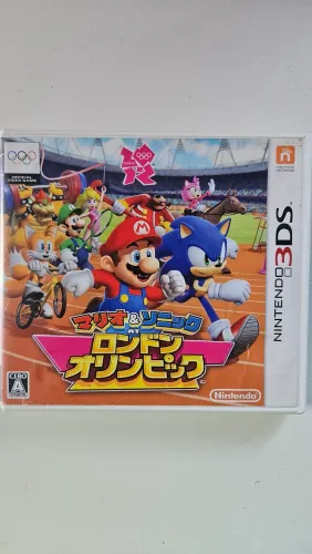 Mario e Sonic Olimpiadas Londres 2012 Nintendo 3DS JP