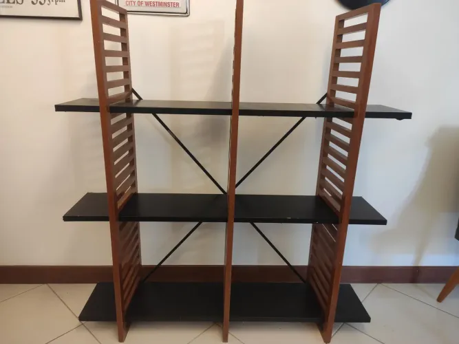 Rack Estante Prateleira Armário Aparador livros, decoração, disco, porta-retrato