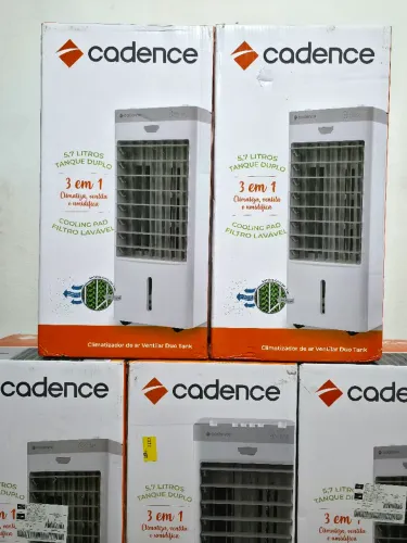 Climatizador De Ar Cadence Ventilar Duo Tank 5,7 Litros 65w 220v