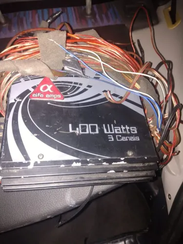 Módulo de Som 400 Watts 3 Canais