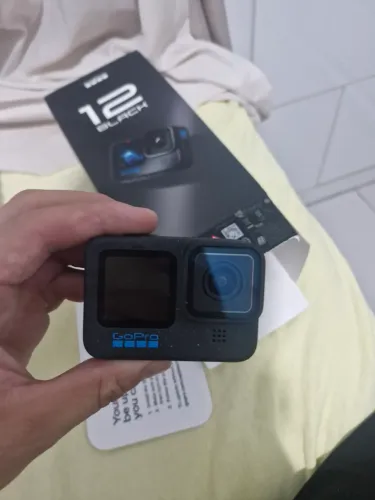 Vendo GoPro hero 12 Black, pouco usada com nota fiscal!