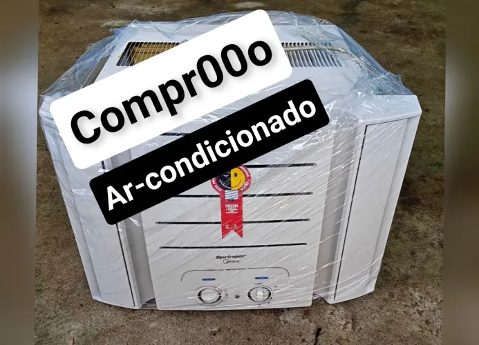 Ar-condicionado Usado ou está PARADO