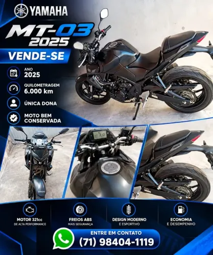 Yamaha MT03 - 2025
