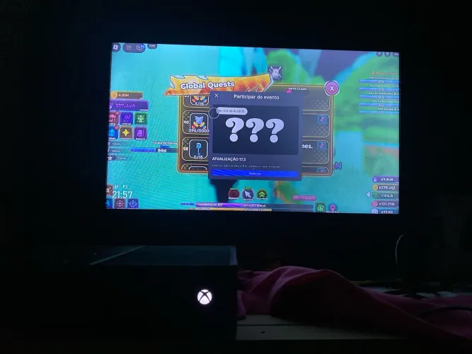 Xbox one+tv e controle Xbox séries s/x