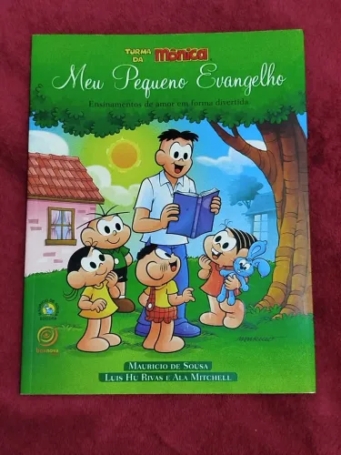 Livro Meu Pequeno Evangelho Turma da Mônica