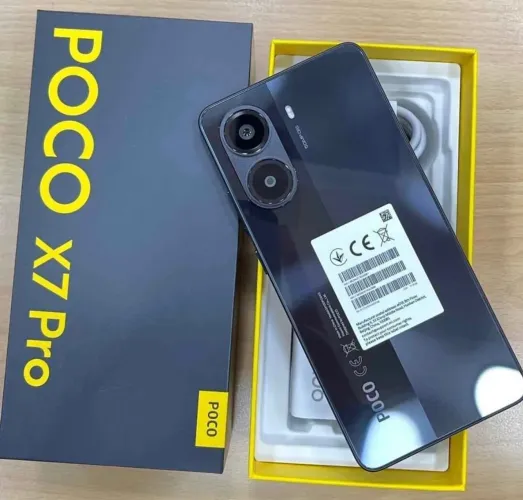 Xiaomi Poco X7 Pro 5G Global 512GB 12GB RAM Dual SIM Tela 6.67 - Preto.