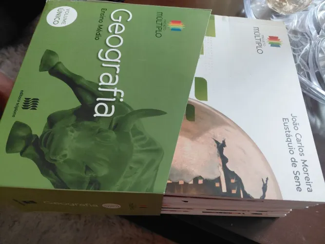Box livros Geografia Ensino Médio - Projeto multiplo