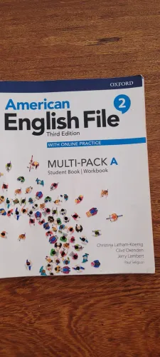 Livro Inglês American English File 2 Multi-Pack A e B