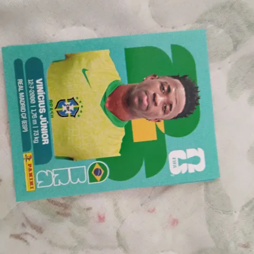 Figurinha Brasil Vinícius júnior