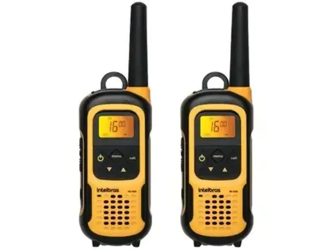 2 Rádios Comunicadores Intelbras Rc4100 A Prova D'Água Ip67