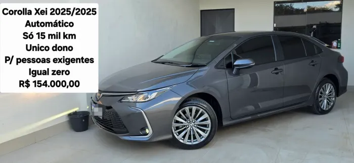 Toyota Corolla XEI 2.0 Flex 16V Aut. 2025