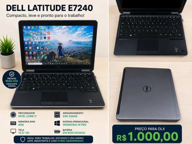 NOTEBOOK DELL LATITUDE E7240