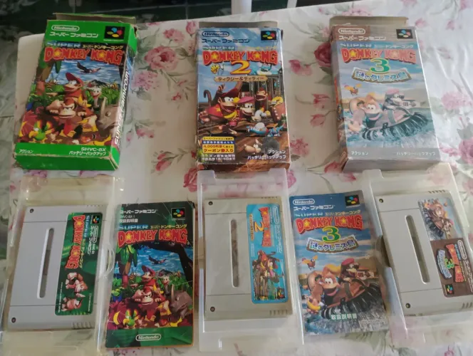 Vendo 3 cartucho de super famicom originais