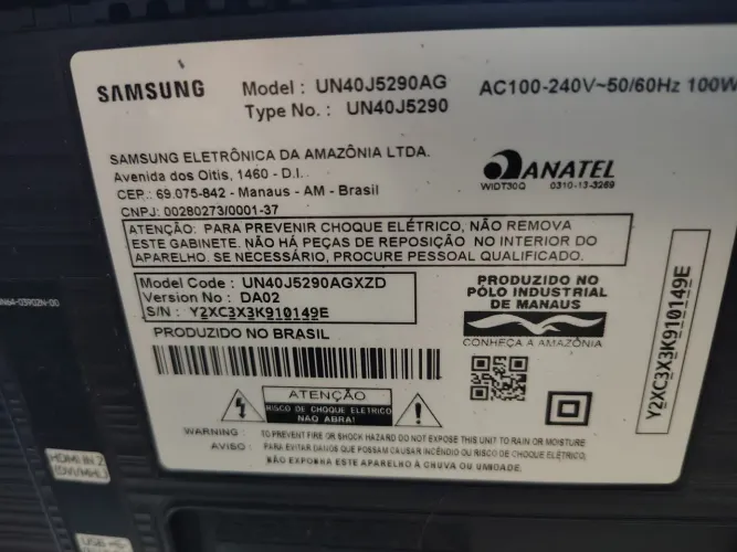 Televisão Samsung Smart 40"
