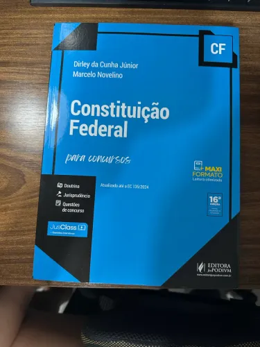 Constituição Federal para concursos-Dirley da Cunha Júnior e Marcelo Novelino