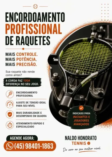 Encordoamento de raquete e acessórios 