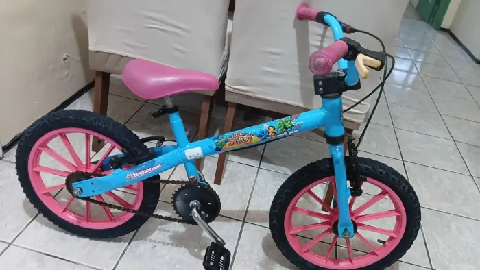 Linda bicicleta infantil feminina aro 16