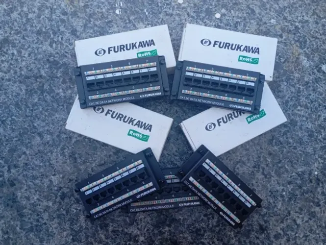 MÓDULO PARA DADOS CAT.5E 8 PORTAS