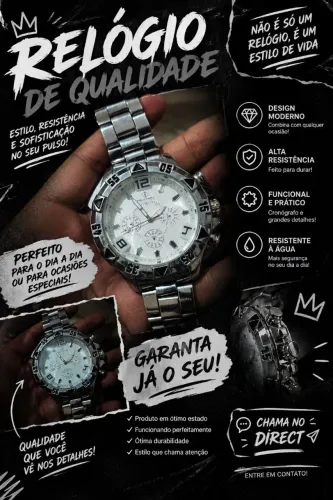 Vendo relógio ( so falta colocar bateria)