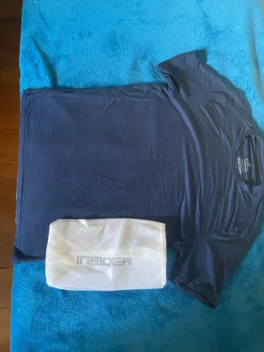 Camisa insider Tech T Shirt azul escura P