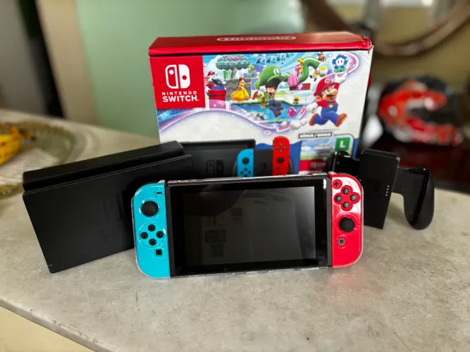 NINTENDO SWITCH ORIGINAL NOVO