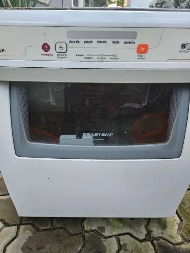 Lava louças 8 serviços brastemp 100% funcionando