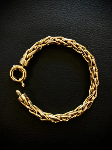 Pulseira Palmeira em Ouro 18k 750