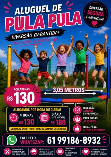 Aluguel de pula pula