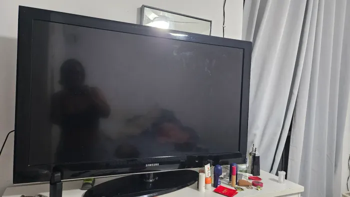 TV plasma Samsung com defeito 