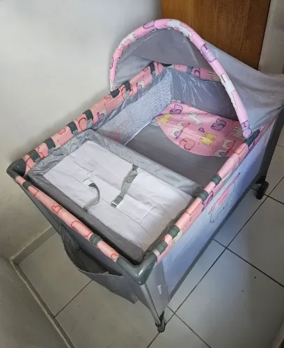Berço Cercadinho completo + colchão 