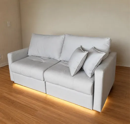 SOFÁ-CAMA RETRÁTIL PREMIUM EUCALIPTO - 1,80m