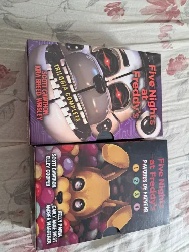 Box Trilogia FNAF & Pavores Do Fazbear Vol 1