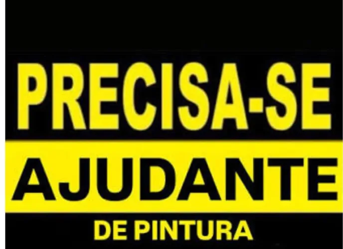 Preciso de ajudante de pintura 