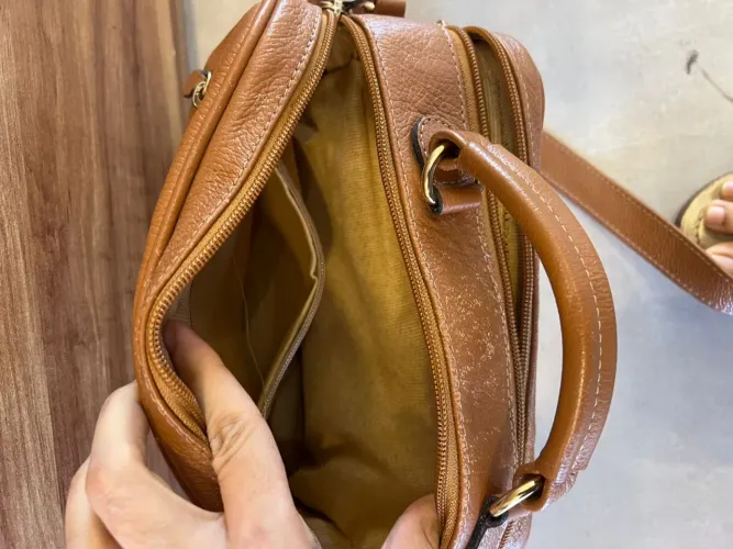 Bolsa em couro