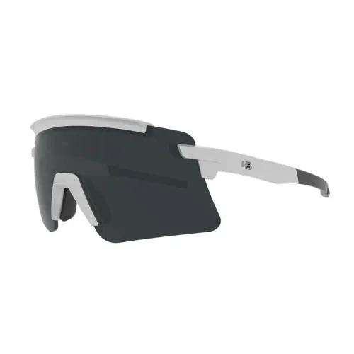Óculos Hb Apex Pearled White/gray Corrida Bike Ciclismo