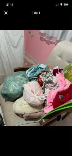 lote roupa de bebe menina