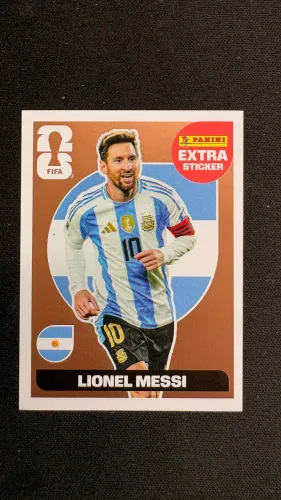Figurinha Legend - Copa do Mundo 2026 - Lionel Messi - Argentina - Bronze - Original