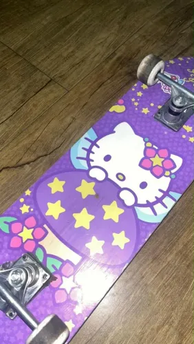 Skate infantil juvenil Hello Kitty
