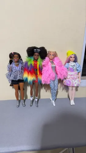 Lote boneca barbie style luxo