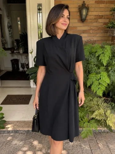 VESTIDO Preto ANN TAYLOR LOFT