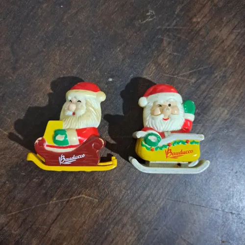 Enfeites de Natal Bauducco Antigos | Valor nos 2