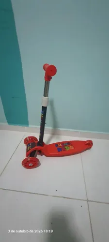 Patinete Infantil Vermelho - Future Kids
