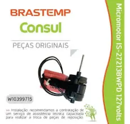 MOTOR VENTILADOR GELADEIRA CONSUL 127V