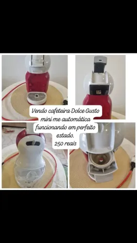 Cafeteira Dolce Gusto mini me automática