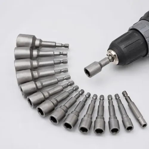 Kit de 14 Soquetes para Parafusadeira 4,76 a 12 mm